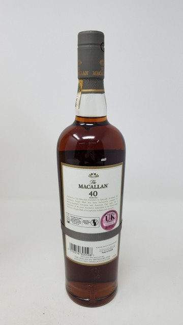 Macallan 40 Year Old 2017 Release