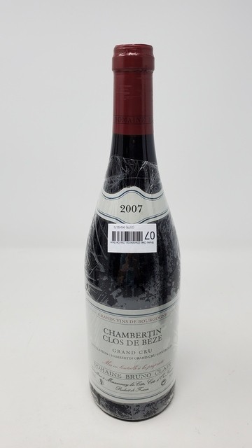 Bruno Clair Chambertin Clos de Beze 2007
