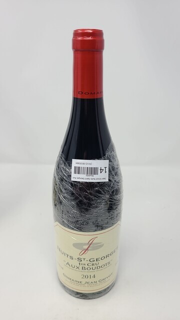 Jean Grivot Nuits Saint Georges Aux Boudots 2014