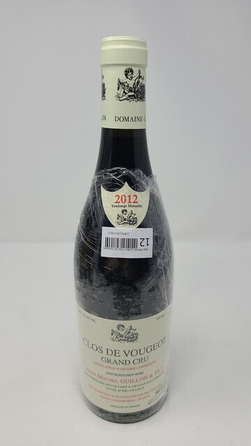 Jean Michel Guillon Clos de Vougeot 2012