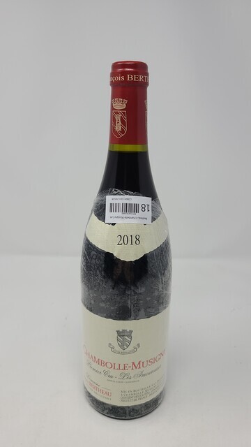 Bertheau Chambolle Musigny Les Amoureuses 2018