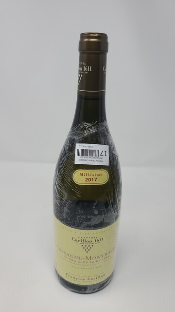 Francois Carillon Chassagne Montrachet Clos Saint Jean 2017