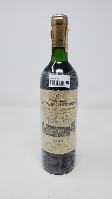 La Mission Haut Brion 1986