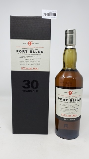 Port Ellen 1979 30 Year Old 9th Release