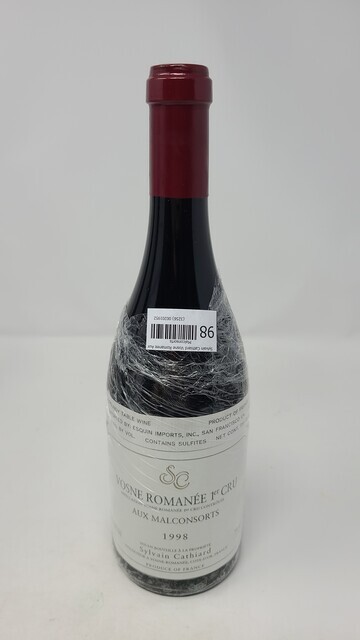 Sylvain Cathiard Vosne Romanee Aux Malconsorts 1998