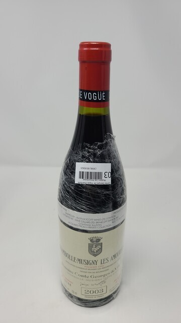 Comte Georges de Vogue Chambolle Musigny Les Amoureuses 2003
