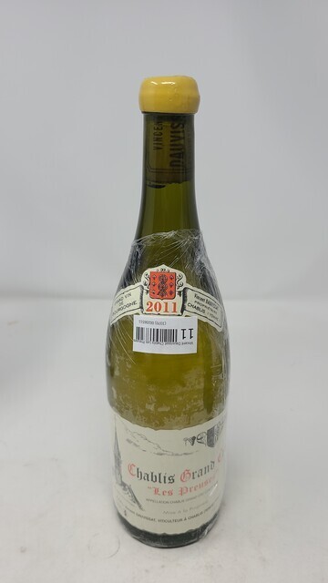 Vincent Dauvissat Chablis Les Preuses 2011
