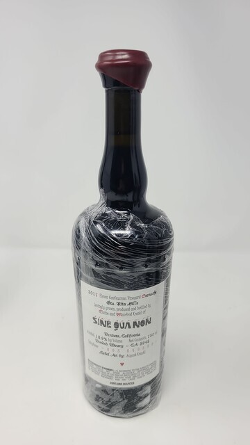 Sine Qua Non Eleven Confessions Vineyard Grenache 2017