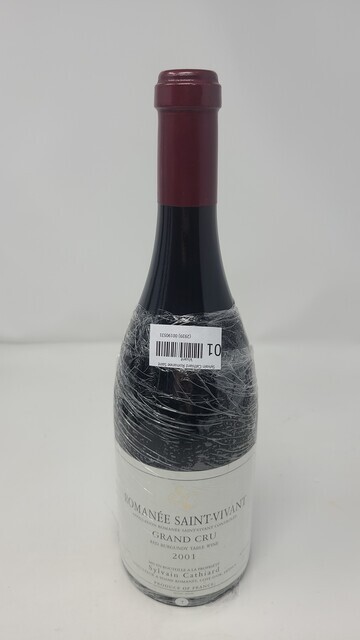 Sylvain Cathiard Romanee Saint Vivant 2001