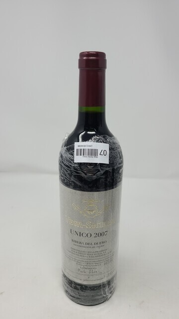Vega Sicilia Unico 2007