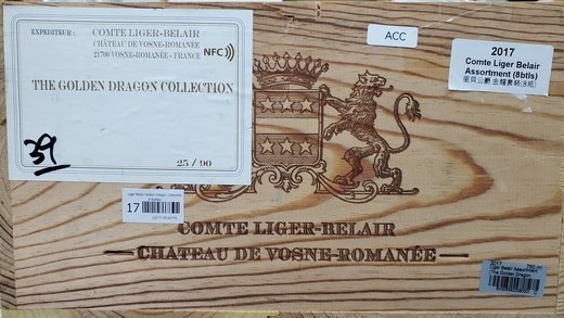 Liger Belair Golden Dragon Collection 8 Bottles 2017