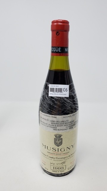 Comte Georges de Vogue Musigny Cuvee Vieilles Vignes 1993