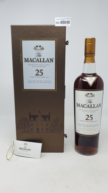 Macallan 25 Year Old Sherry Oak Mid 2000s