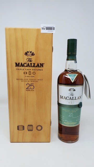 Macallan 25 Year Old Fine Oak