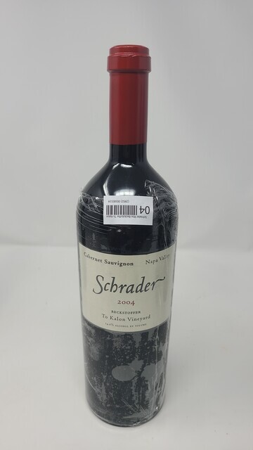 Schrader Rbs Beckstoffer To Kalon 2004