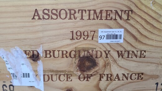 DRC Assortment Case 1rc, 3lt, 2ri, 2rsv, 1ge, 3ec 1997