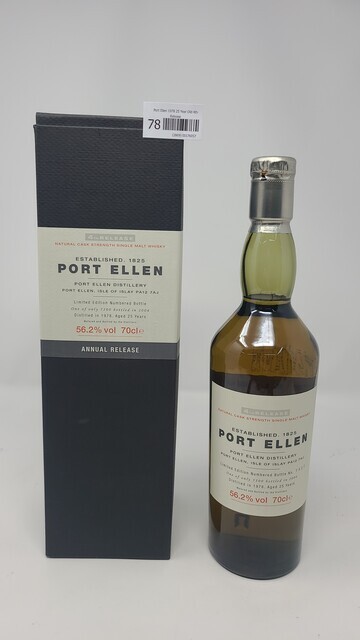 Port Ellen 1978 25 Year Old 4th Release