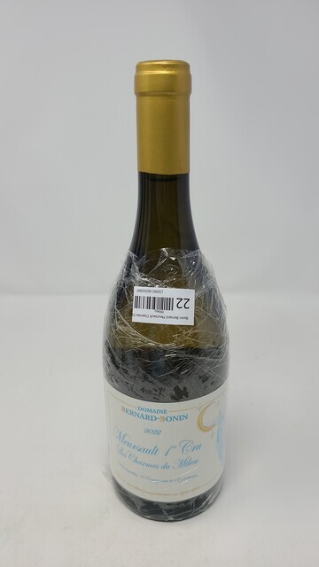 Bernard Bonin Meursault Charmes du Milieu 2022