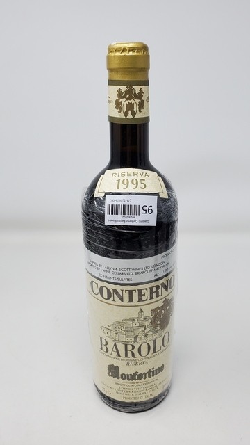 Giacomo Conterno Barolo Riserva Monfortino 1995