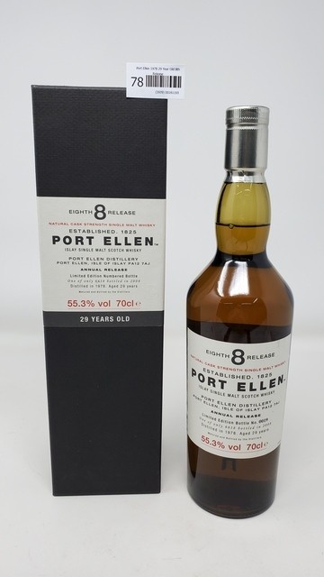 Port Ellen 1978 29 Year Old 8th Release