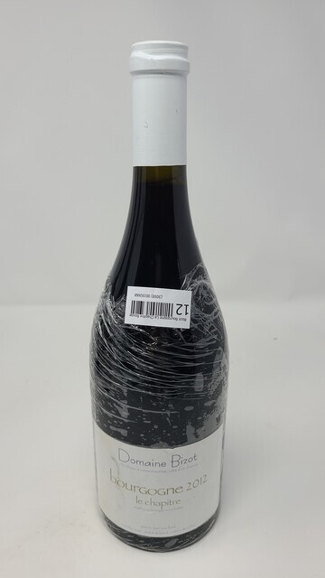 Bizot Bourgogne La Chapitre Rouge 2012