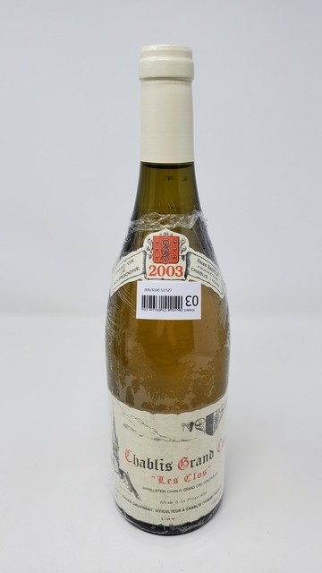 Vincent Dauvissat Chablis Les Clos 2003
