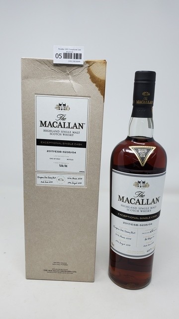 Macallan 2005 Exceptional Cask #5235-04