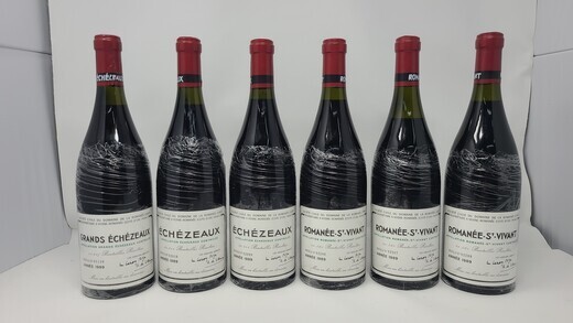 DRC Assortment Case 1rc, 3lt, 2ri, 3rsv, 1ge, 2ec 1989