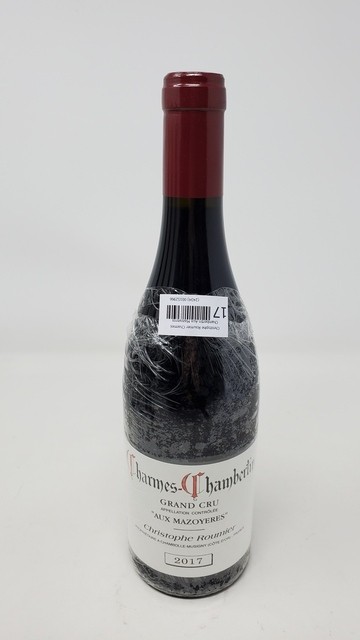 Christophe Roumier Charmes Chambertin Aux Mazoyeres 2017