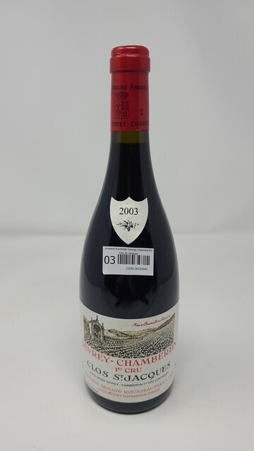 Armand Rousseau Gevrey Chambertin Clos St Jacques 2003