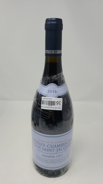 Bruno Clair Gevrey Chambertin Clos St Jacques 2016