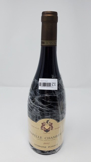 Ponsot Chapelle Chambertin 2012