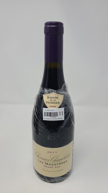 Vougeraie Charmes Chambertin Les Mazoyeres 2011