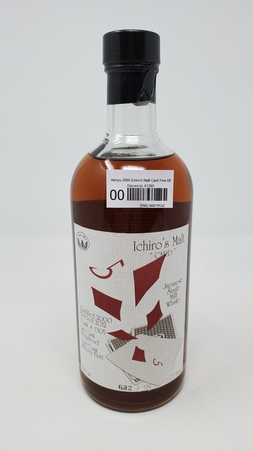 Hanyu 2000 Ichiro's Malt Card Five of Diamonds #1305