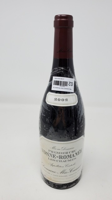 Meo Camuzet Vosne Romanee Les Chaumes 2002