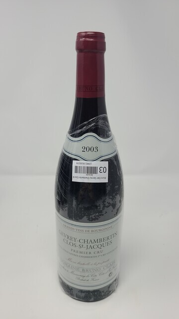 Bruno Clair Gevrey Chambertin Clos St Jacques 2003