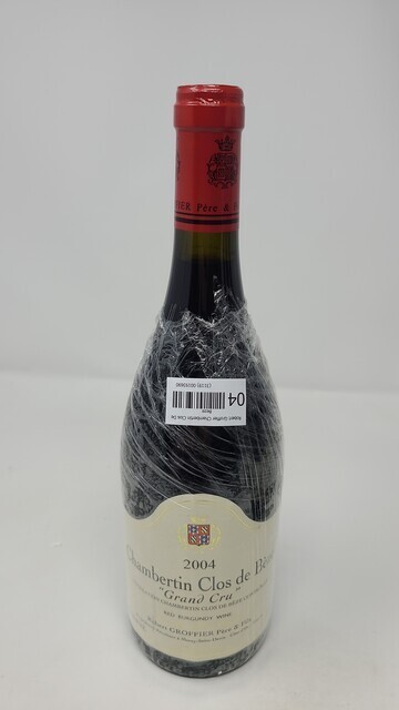 Robert Groffier Chambertin Clos de Beze 2004