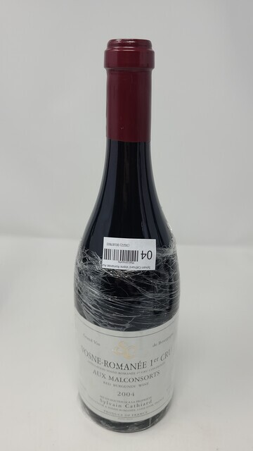 Sylvain Cathiard Vosne Romanee Aux Malconsorts 2004