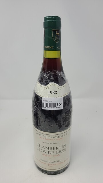 Clair Dau Chambertin Clos de Beze 1983