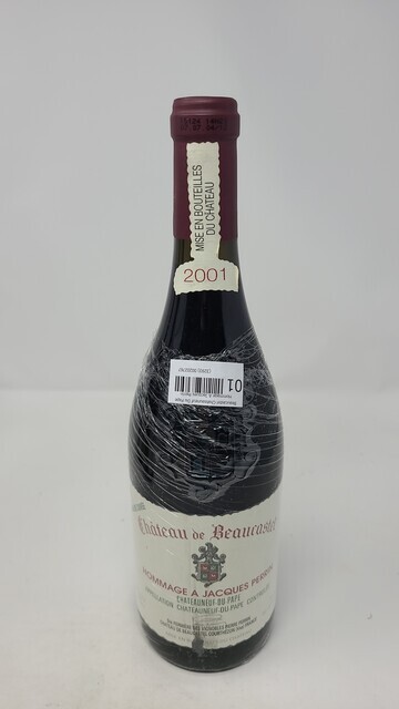 Beaucastel Chateauneuf du Pape Hommage A Jacques Perrin 2001
