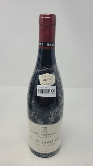 Arnoux Vosne Romanee Les Chaumes 2003