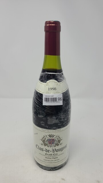 Haegelen Jayer Clos Vougeot 1998