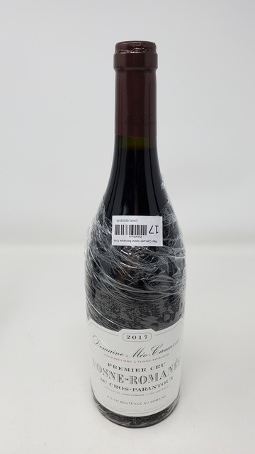 Meo Camuzet Vosne Romanee Cros Parantoux 2017