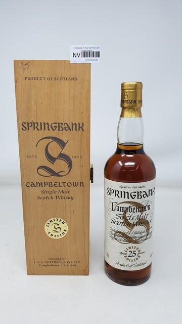 Springbank 25 Year Old Millennium Limited Edition