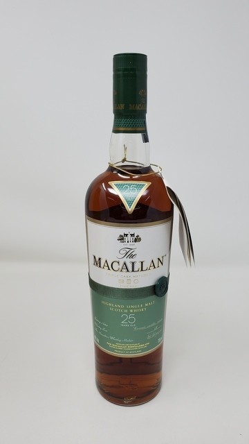Macallan 25 Year Old Fine Oak