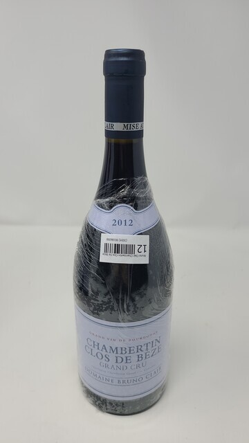 Bruno Clair Chambertin Clos de Beze 2012