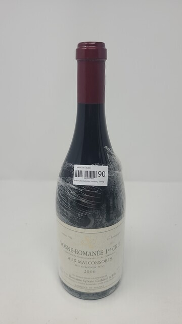 Sylvain Cathiard Vosne Romanee Aux Malconsorts 2006