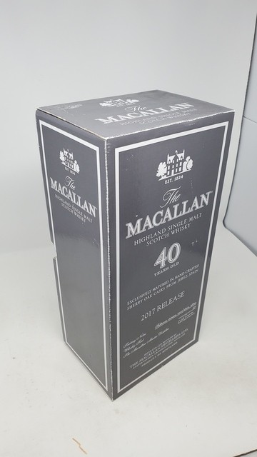 Macallan 40 Year Old 2017 Release
